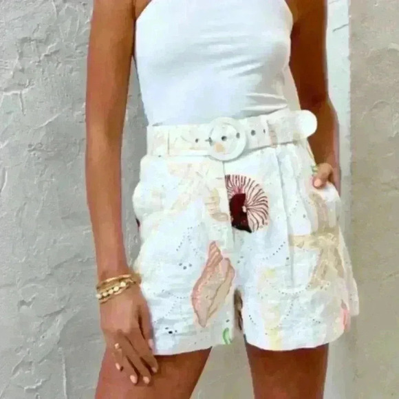 palm noosa Pants - Palm Noosa Rummy Shorts In Shells AU12
